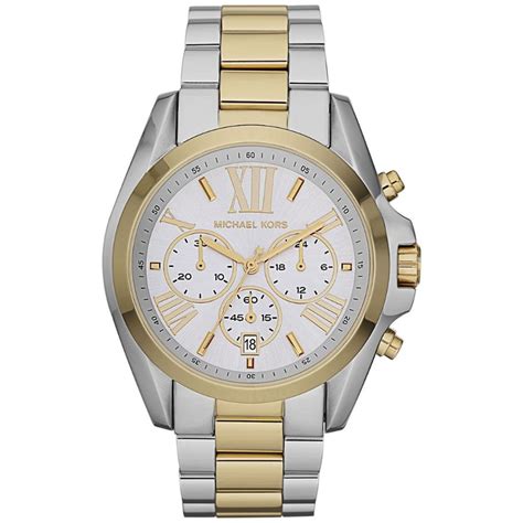 michael kors bradshaw silber|michael kors oversized bradshaw watch.